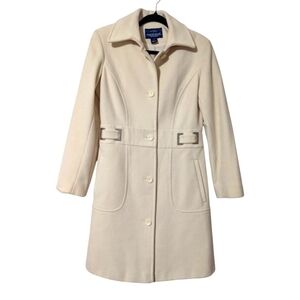 Mackintosh New England 100% Wool Long Sleeve Womens Overcoat/Trench Style